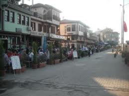 Trilye sahilindeki balık lokantaları